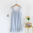 Ladies Summer Cotton Spaghetti Strap Nightdress