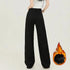 Women's High Waist Straight Denim Trousers