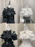 Summer Lolita Blouse with Lace Detail