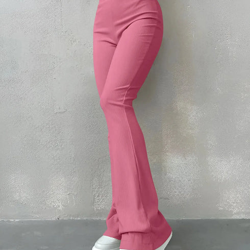 Women's High Waisted Flared Gym Pants