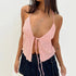 Chic Women’s Backless Crop Top - Y2K Sleeveless Tank