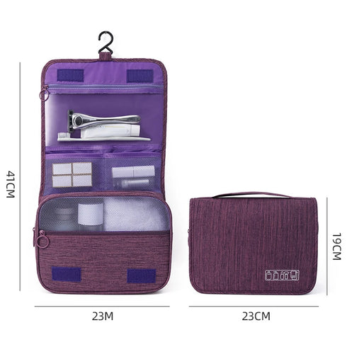 Stylish Waterproof Makeup Bag for Travel and Home