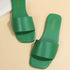 Minimalist Single Band Slide Sandals for Women