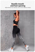 Seamless High Waist Push-Up Leggings in Tie Dye