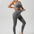 Seamless Women's 2-Piece Workout Set - Sports Bra & Leggings