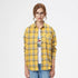 Loose Women's Plaid Shirt - Long Sleeve Casual Blouse