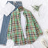 Casual Women's Flannel Plaid Shirt - Autumn Collection