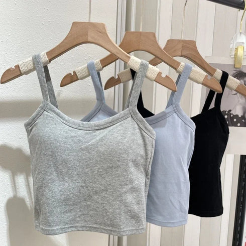 Stylish Women's Sleeveless Crop Top