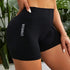Women High Waist Workout Shorts Yoga Short Pant for Comfort