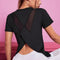 Women's Seamless Yoga Crop Top for Gym Training