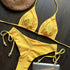 Triangle Halter Bikini Set for Women