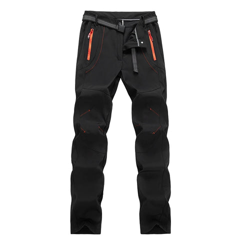 Women's Thick Fleece Winter Hiking Pants