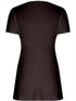 Women Plus Size 1XL-5XL V-Neck Shirt Flattering Short Sleeves Fashionable Twist Detail Premium Casual Wear for Women