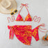 Floral Print Micro Bikini Set for Women