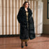 Eco Faux Fur Coat for Women - Stylish Gradient Jacket