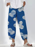 Women's Floral Oversized Summer Pants