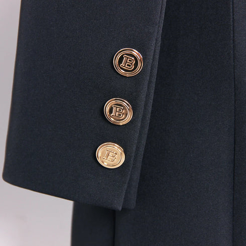 Double Breasted Blazer Dress with Belt