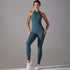 Hollow Backless Yoga Jumpsuit for Women