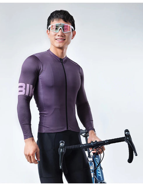 INBIKE Men's Long Sleeve Cycling Jersey
