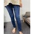 High Waist Thermal Denim Jeans for Women