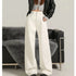 Y2K Flared Jeans in Warm White