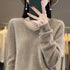 100% Merino Wool V-Neck Pullover Sweater for Women