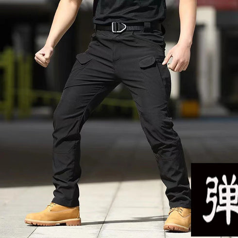 Men's Elastic Outdoor Cargo Trousers - M-5XL