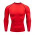 Men's Quick Dry Long Sleeve Compression Running T-Shirt