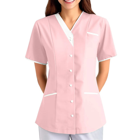 Women's Quick-Drying V-Neck Short-Sleeved Shirt