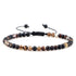 4MM Natural Stone Round Beads Bracelet