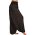 Plus Size Printed Wide Leg Harem Pants