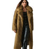 Eco Faux Fur Coat for Women - Stylish Gradient Jacket