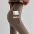 Solid Seamless Leggings with Pocket for Women