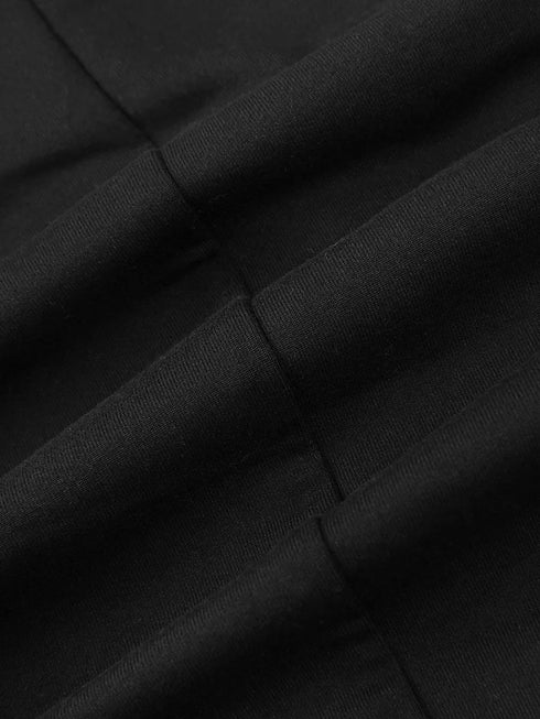 New Women´s Crop Tops, Long Sleeve Solid Color Jagged V Neck Lace Hem Button Down Slim Fit Shirt