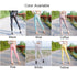 Women's Silky Sheer Leggings - High Elastic Ankle-Length