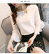 Ruffled Sleeve Chiffon Blouse for Women