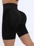 Women's High Waisted Seamless Fitness Shorts