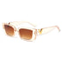 New Small Frame V-Shaped Fashion Sunglasses UV400 Protection