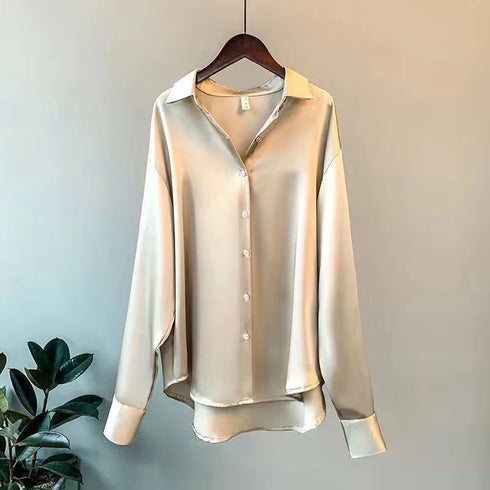 Elegant Long Sleeve Casual Blouse for Women