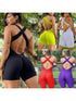 Women's Backless Quick Dry Sports Bodysuit