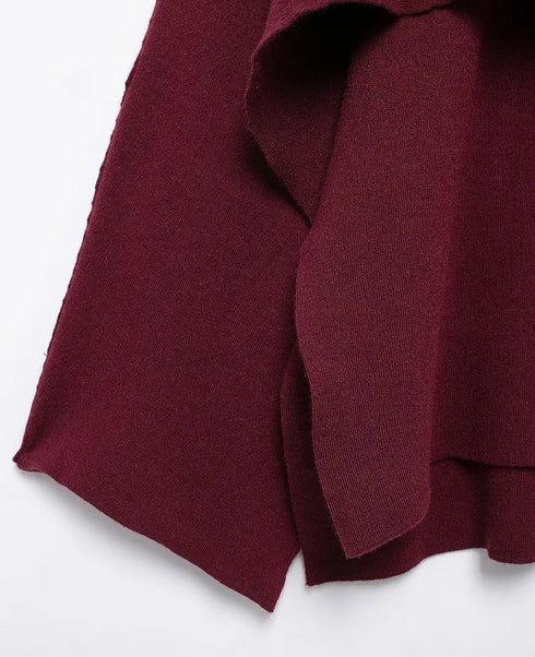MUJER 2025 Asymmetrical Cropped Women's Coat