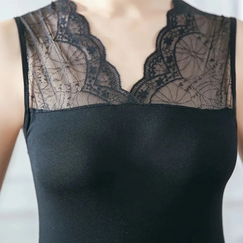 Elegant Hollow Out Lace Blouse for Women