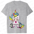 Whimsical Unicorn Weightlifting T-Shirts for Women | Trendy Fitness Graphic Tees for Summer Workouts