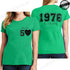 Women's Vintage 1976 O Neck Short Sleeve T-Shirt