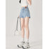 Chic High Waist Denim Shorts for Women