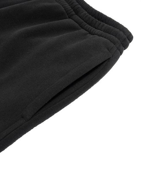 Women's Plus-Size Loose Straight Fleece Leg Sweatpants