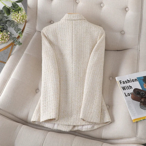 Luxury Ladies Tweed Blazer for Autumn/Winter