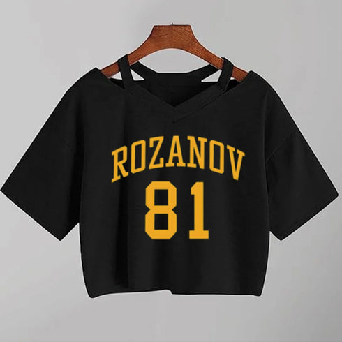 Heated Rivalry Crop Top - Ilya Rozanov & Shane Hollander Tee
