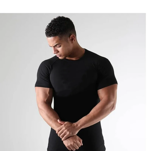 Men's Quick Dry Long Sleeve Compression Running T-Shirt