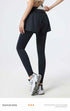 PHIGEER Women's High Waist 2-in-1 Yoga Leggings with Shorts